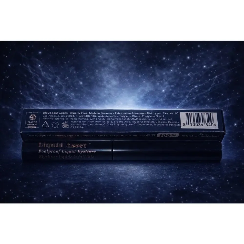 pley - Liquid Asset Liquid Eyeliner - Shade: Abyss - 0.05 fl oz/ 1.7 mL